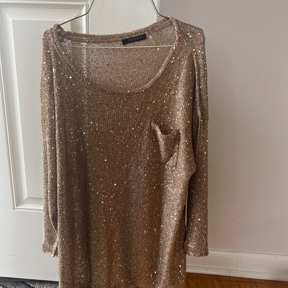 Shimmery shirt